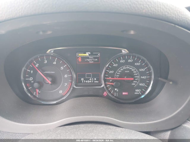 Aukcja sprzedaży 2018 Subaru Wrx Limited, vin: JF1VA1K68J9826401, numer aukcji: 46193011
