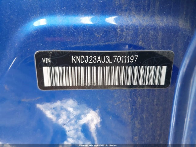 Продажа на аукционе авто 2020 Kia Alma X-line, vin: KNDJ23AU3L7011197, номер лота: 46193024