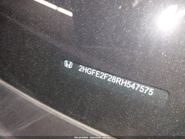 Продажа на аукционе авто 2024 Honda Civic Lx, vin: 2HGFE2F28RH547575, номер лота: 46193054