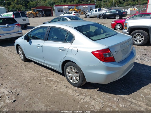 Продажа на аукционе авто 2012 Honda Civic Sdn Lx, vin: 2HGFB2F54CH577943, номер лота: 46193058