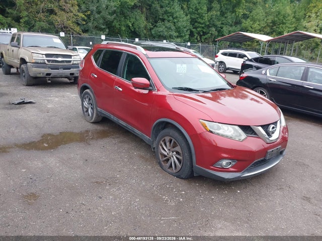 2016 Nissan Rogue Sl მანქანა იყიდება აუქციონზე, vin: 5N1AT2MV8GC739960, აუქციონის ნომერი: 46193128