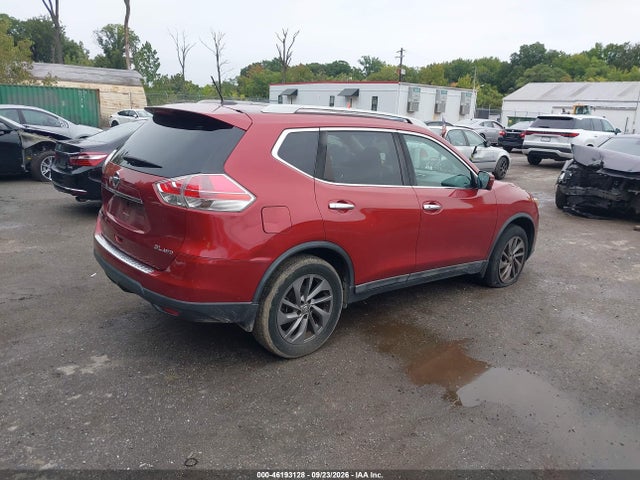 2016 Nissan Rogue Sl მანქანა იყიდება აუქციონზე, vin: 5N1AT2MV8GC739960, აუქციონის ნომერი: 46193128
