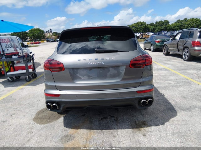 Продажа на аукционе авто 2016 Porsche Cayenne S, vin: WP1AB2A26GLA94337, номер лота: 46193151