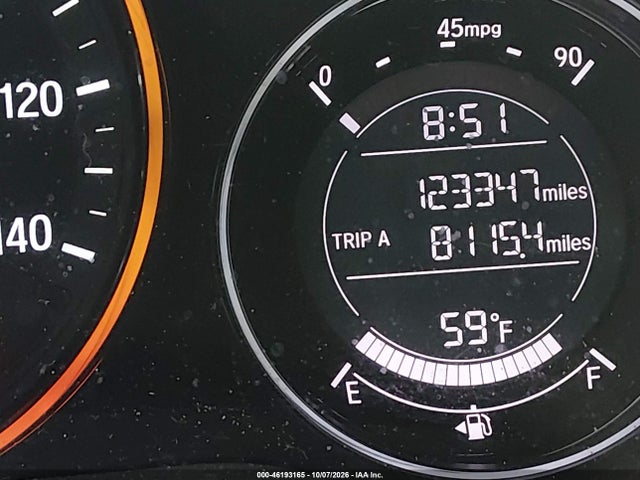 46193165 :رقم المزاد ، 3CZRU6H72GM735158 vin ، 2016 Honda Hr-v Ex-l W/navi مزاد بيع