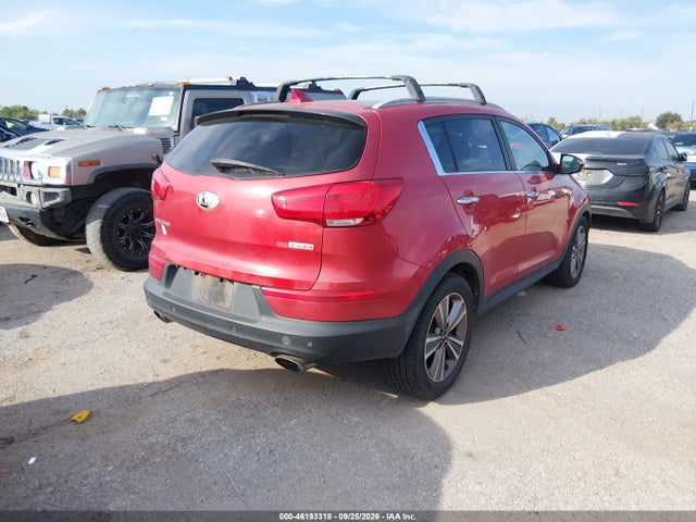 2014 Kia Sportage Sx მანქანა იყიდება აუქციონზე, vin: KNDPC3A61E7581579, აუქციონის ნომერი: 46193318