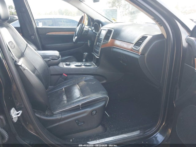 2012 Jeep Grand Cherokee Overland მანქანა იყიდება აუქციონზე, vin: 1C4RJFCT5CC161380, აუქციონის ნომერი: 46193322