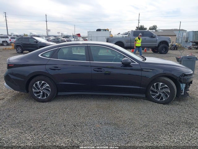 46193346 :رقم المزاد ، KMHL24JJXTA148060 vin ، 2026 Hyundai Sonata Hybrid Blue مزاد بيع