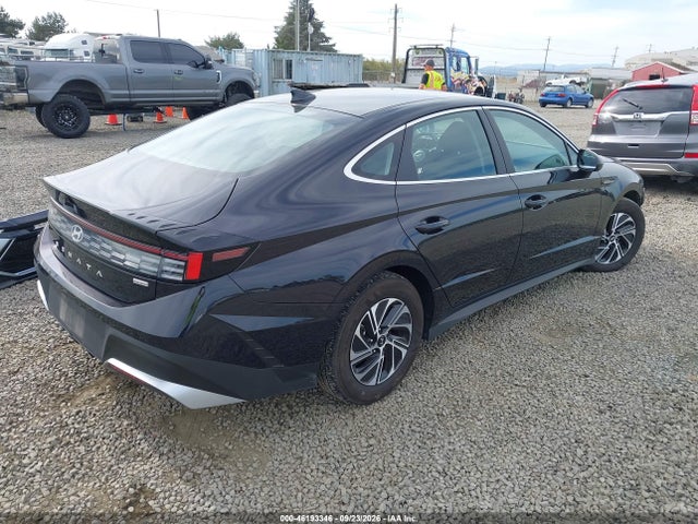 46193346 :رقم المزاد ، KMHL24JJXTA148060 vin ، 2026 Hyundai Sonata Hybrid Blue مزاد بيع