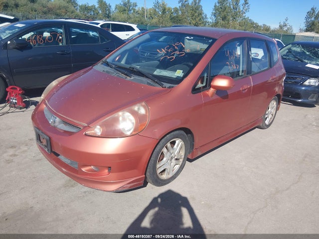 2008 Honda Fit Sport მანქანა იყიდება აუქციონზე, vin: JHMGD38618S006448, აუქციონის ნომერი: 46193387