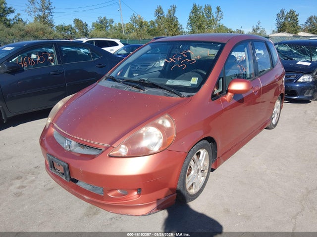 2008 Honda Fit Sport მანქანა იყიდება აუქციონზე, vin: JHMGD38618S006448, აუქციონის ნომერი: 46193387