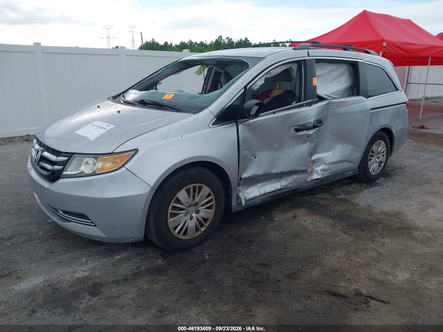 2014 Honda Odyssey Lx მანქანა იყიდება აუქციონზე, vin: 5FNRL5H24EB081899, აუქციონის ნომერი: 46193409