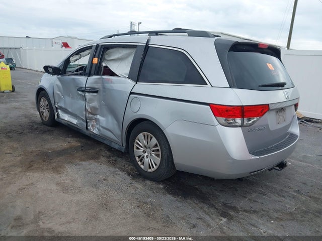 2014 Honda Odyssey Lx მანქანა იყიდება აუქციონზე, vin: 5FNRL5H24EB081899, აუქციონის ნომერი: 46193409