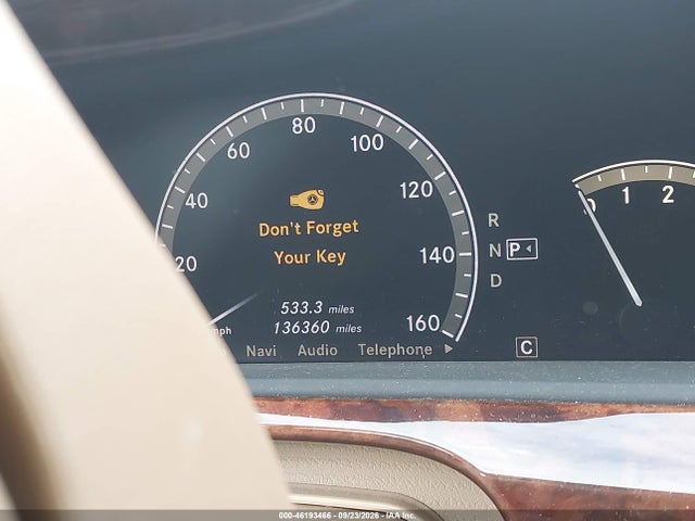 46193466 :رقم المزاد ، WDDNG71X38A199353 vin ، 2008 Mercedes-benz S 550 مزاد بيع