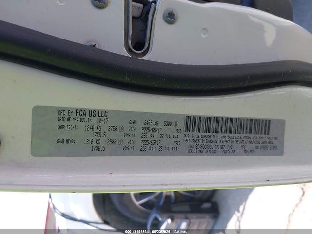 46193534 :رقم المزاد ، 3C4PDCAB3JT171687 vin ، 2018 Dodge Journey Se مزاد بيع