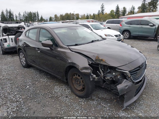 2015 Mazda Mazda3 I Sport მანქანა იყიდება აუქციონზე, vin: 3MZBM1K77FM161364, აუქციონის ნომერი: 46193599