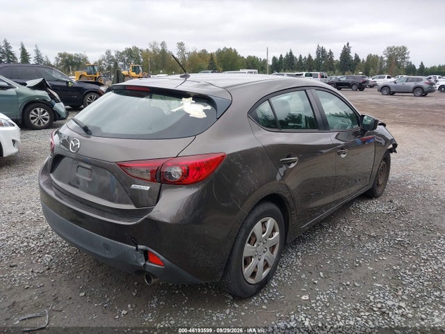 2015 Mazda Mazda3 I Sport მანქანა იყიდება აუქციონზე, vin: 3MZBM1K77FM161364, აუქციონის ნომერი: 46193599