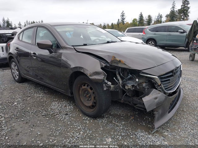 2015 Mazda Mazda3 I Sport მანქანა იყიდება აუქციონზე, vin: 3MZBM1K77FM161364, აუქციონის ნომერი: 46193599