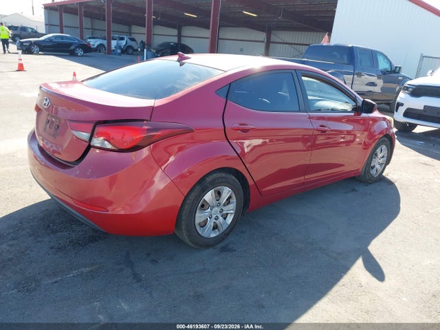 Продаж на аукціоні авто 2016 Hyundai Elantra Se, vin: KMHDH4AE1GU542783, номер лоту: 46193607