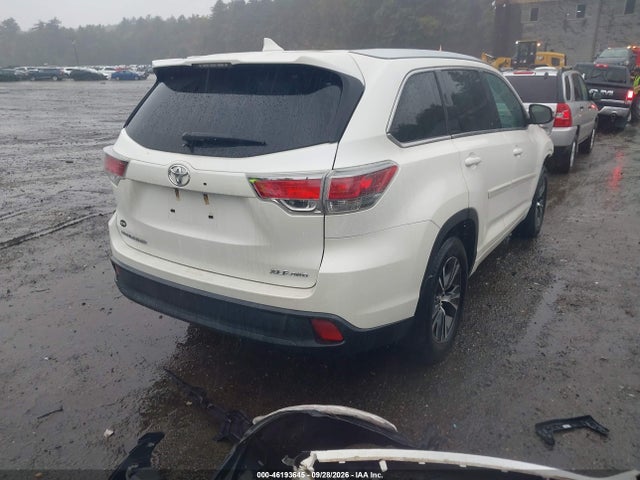 Toyota Highlander Xle V6 2016 5TDJKRFH5GS341028 Image 4