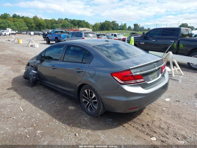 Продаж на аукціоні авто 2013 Honda Civic Sdn Ex, vin: 19XFB2F83DE041197, номер лоту: 46193654