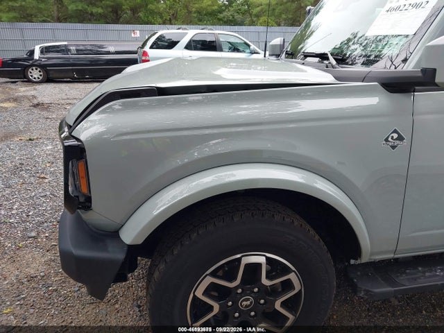 Aukcja sprzedaży 2024 Ford Bronco Outer Banks, vin: 1FMDE8BH8RLB38347, numer aukcji: 46193675