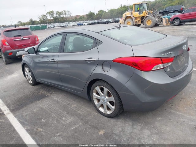 2013 Hyundai Elantra Limited მანქანა იყიდება აუქციონზე, vin: 5NPDH4AE8DH273238, აუქციონის ნომერი: 46193734