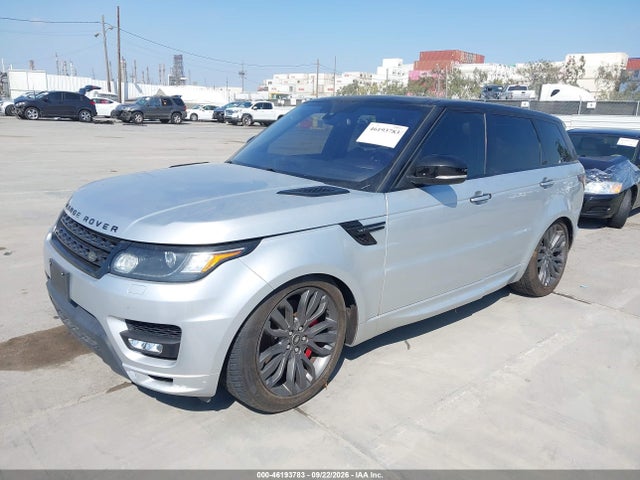 46193783 :رقم المزاد ، SALWS2VF2GA572469 vin ، 2016 Land Rover Range Rover Sport V6 Hse مزاد بيع