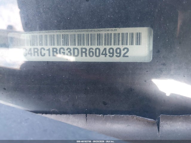 46193786 :رقم المزاد ، 2C4RC1BG3DR604992 vin ، 2013 Chrysler Town & Country Touring مزاد بيع