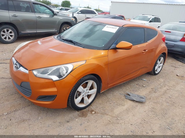 2013 Hyundai Veloster Base W/black მანქანა იყიდება აუქციონზე, vin: KMHTC6AD6DU151122, აუქციონის ნომერი: 46193853