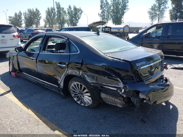 2015 Hyundai Equus Ultimate მანქანა იყიდება აუქციონზე, vin: KMHGH4JH7FU093261, აუქციონის ნომერი: 46193855