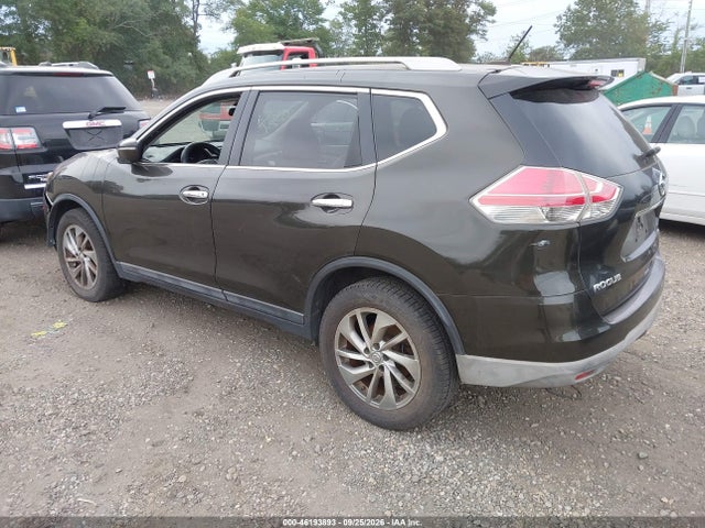 2015 Nissan Rogue Sl მანქანა იყიდება აუქციონზე, vin: 5N1AT2MV9FC813871, აუქციონის ნომერი: 46193893