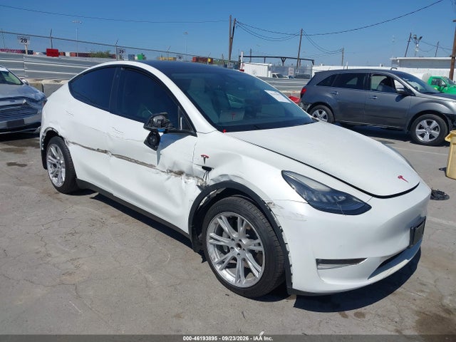 Продаж на аукціоні авто 2021 Tesla Model Y Standard Range, vin: 5YJYGDED3MF123395, номер лоту: 46193895