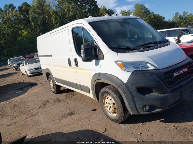 46193939 :رقم المزاد ، 3C6LRVVGXSE514316 vin ، 2025 Ram Promaster 2500 Tradesman Low Roof 136 Wb W/pass Seat مزاد بيع