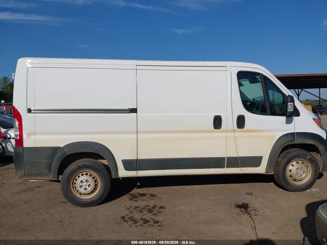 46193939 :رقم المزاد ، 3C6LRVVGXSE514316 vin ، 2025 Ram Promaster 2500 Tradesman Low Roof 136 Wb W/pass Seat مزاد بيع