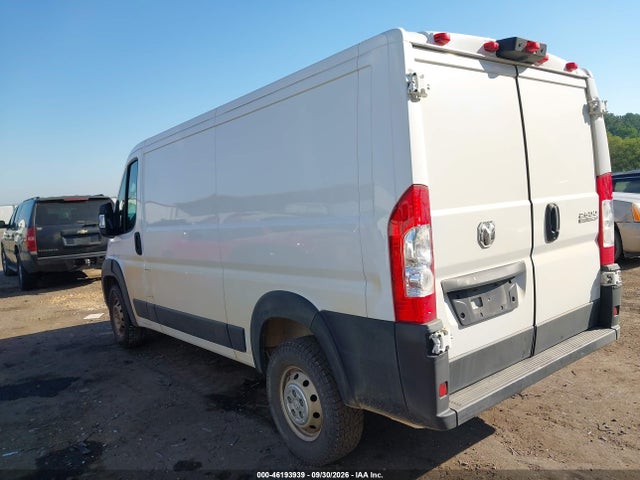 46193939 :رقم المزاد ، 3C6LRVVGXSE514316 vin ، 2025 Ram Promaster 2500 Tradesman Low Roof 136 Wb W/pass Seat مزاد بيع