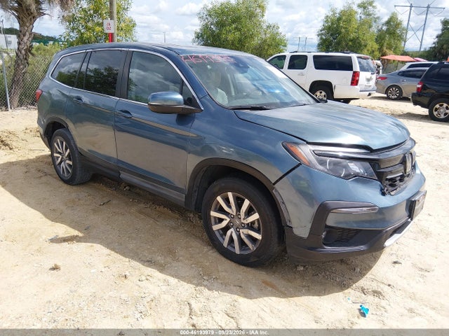 46193979 :رقم المزاد ، 5FNYF5H59MB019524 vin ، 2021 Honda Piloto 2wd Ex-l مزاد بيع