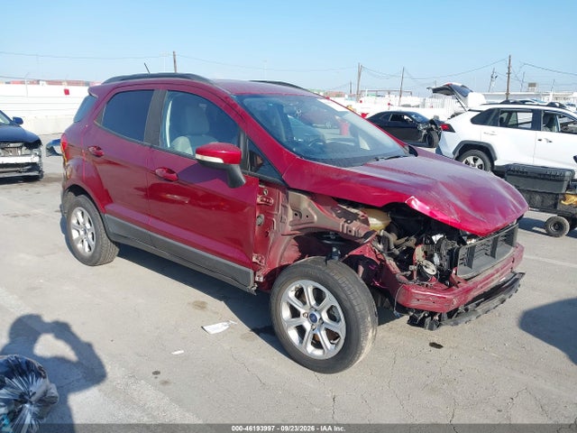 Продажа на аукционе авто 2019 Ford Ecosport Se, vin: MAJ3S2GE3KC270285, номер лота: 46193997