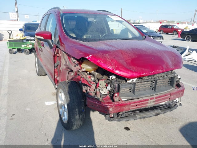 Продажа на аукционе авто 2019 Ford Ecosport Se, vin: MAJ3S2GE3KC270285, номер лота: 46193997