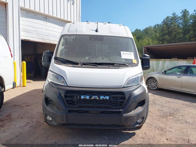 2025 Ram Promaster 3500 Tradesman High Roof 159 Wb W/pass Seat მანქანა იყიდება აუქციონზე, vin: 3C6MRVHG3SE550235, აუქციონის ნომერი: 46194206