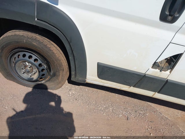 2025 Ram Promaster 3500 Tradesman High Roof 159 Wb W/pass Seat მანქანა იყიდება აუქციონზე, vin: 3C6MRVHG3SE550235, აუქციონის ნომერი: 46194206