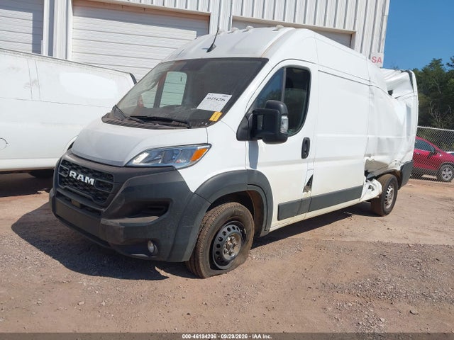 2025 Ram Promaster 3500 Tradesman High Roof 159 Wb W/pass Seat მანქანა იყიდება აუქციონზე, vin: 3C6MRVHG3SE550235, აუქციონის ნომერი: 46194206