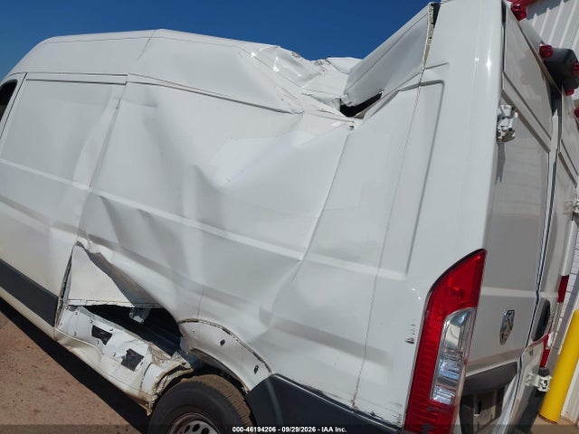 2025 Ram Promaster 3500 Tradesman High Roof 159 Wb W/pass Seat მანქანა იყიდება აუქციონზე, vin: 3C6MRVHG3SE550235, აუქციონის ნომერი: 46194206