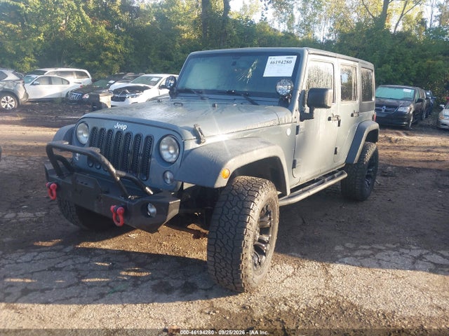 46194280 :رقم المزاد ، 1C4BJWDGXFL734412 vin ، 2015 Jeep Wrangler Unlimited Sport مزاد بيع