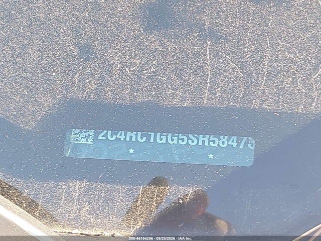 46194296 :رقم المزاد ، 2C4RC1GG5SR584735 vin ، 2025 Chrysler Pacifica Limited مزاد بيع