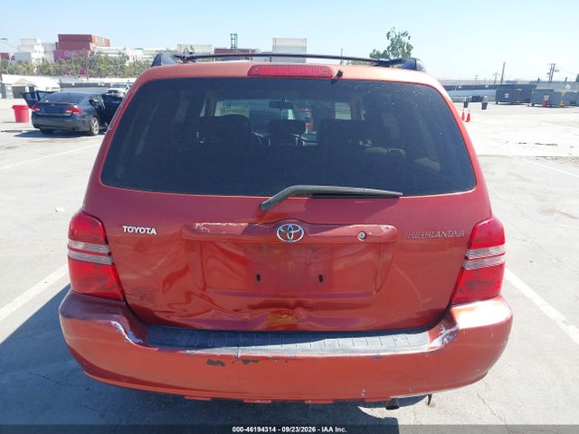 2003 Toyota Highlander V6 მანქანა იყიდება აუქციონზე, vin: JTEHF21A430101384, აუქციონის ნომერი: 46194314
