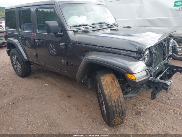 Auction sale of the 2025 Jeep Wrangler 4-door Sahara 4x4, vin: 1C4PJXEN2SW589285, lot number: 46194338
