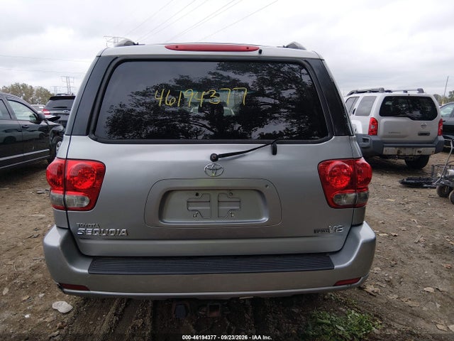 Aukcja sprzedaży 2006 Toyota Sequoia Sr5 V8, vin: 5TDZT34A86S276614, numer aukcji: 46194377
