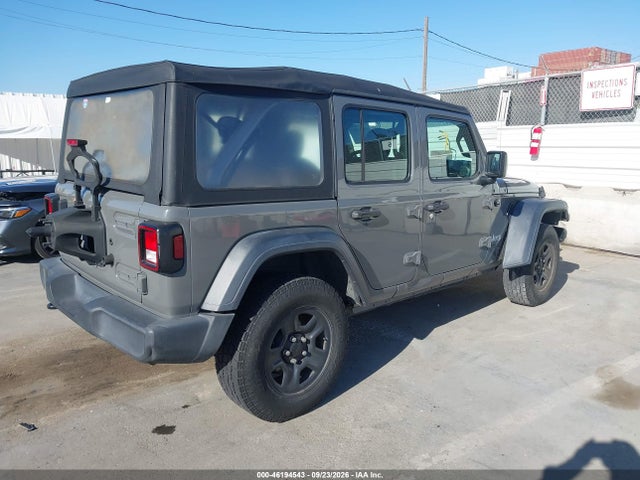 Продажа на аукционе авто 2020 Jeep Wrangler Unlimited Sport 4x4, vin: 1C4HJXDG9LW182105, номер лота: 46194543