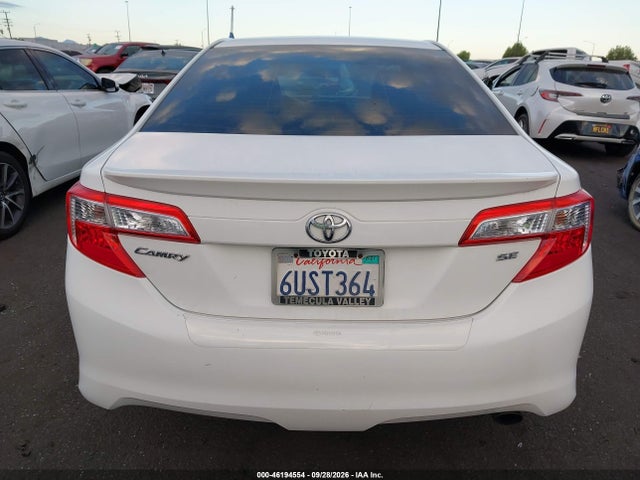 46194554 :رقم المزاد ، 4T1BF1FKXCU521631 vin ، 2012 Toyota Camry Se مزاد بيع