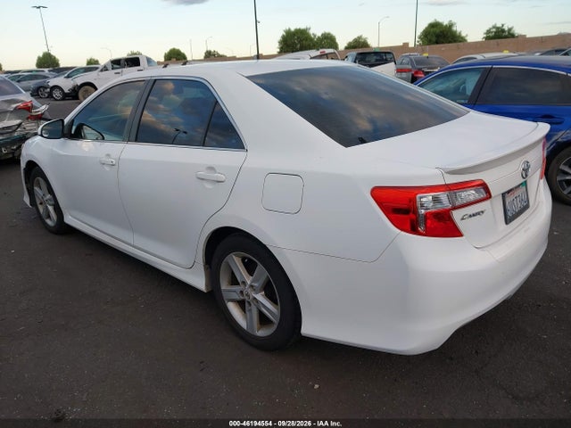 46194554 :رقم المزاد ، 4T1BF1FKXCU521631 vin ، 2012 Toyota Camry Se مزاد بيع